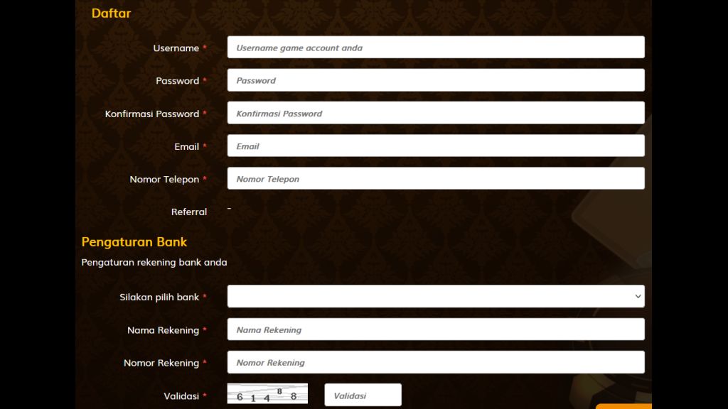 Buat Account di Website yang Paling dipercaya Lebih dulu