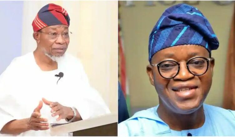 Aregbesola Criticizes Adversary For Break Along with Oyetola
