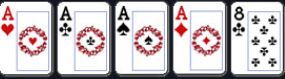 Four of a Kind di Pot Limit Omaha