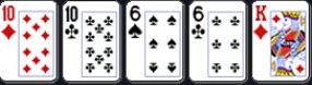 Two Pair di Pot Limit Omaha