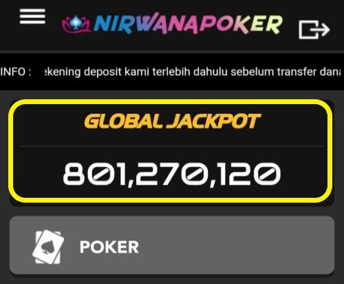 Global Jackpot Nirwanapoker 
