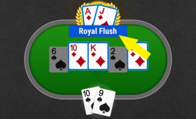 Kartu Poker Kombinasi Super Royal Flush