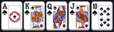 Kombinasi Kartu Royal Flush