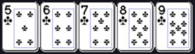 Kombinasi Kartu Straight Flush