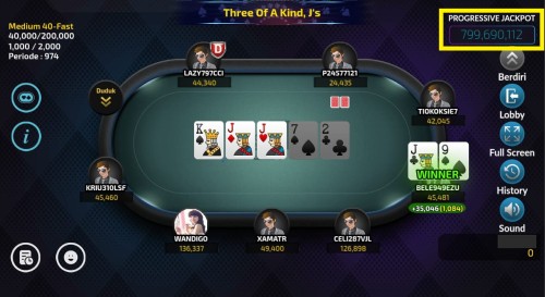 Meja Game Nirwanapoker